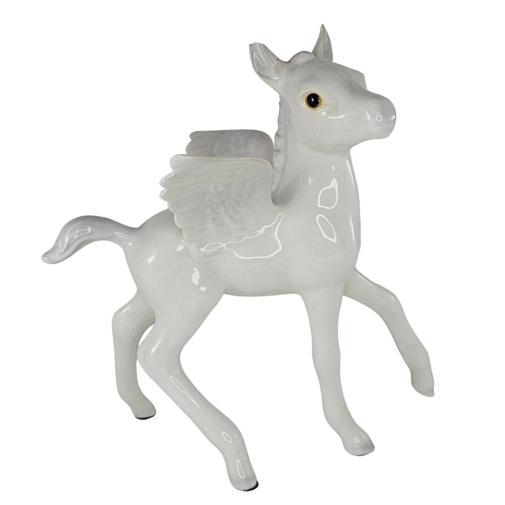 Vintage Freeman McFarlin Hagen Renaker Pegasus Foal Standing Figurine Rare *FLAW